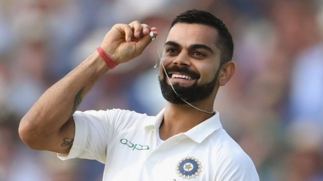 کوہلی سات ڈبل سنچریاں بنانے والے پہلے انڈین کھلاڑی